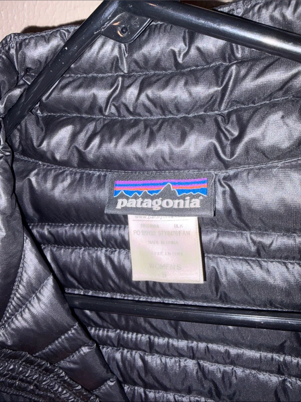 Patagonia Black Jacket Size S Women - Picture 3 of 4